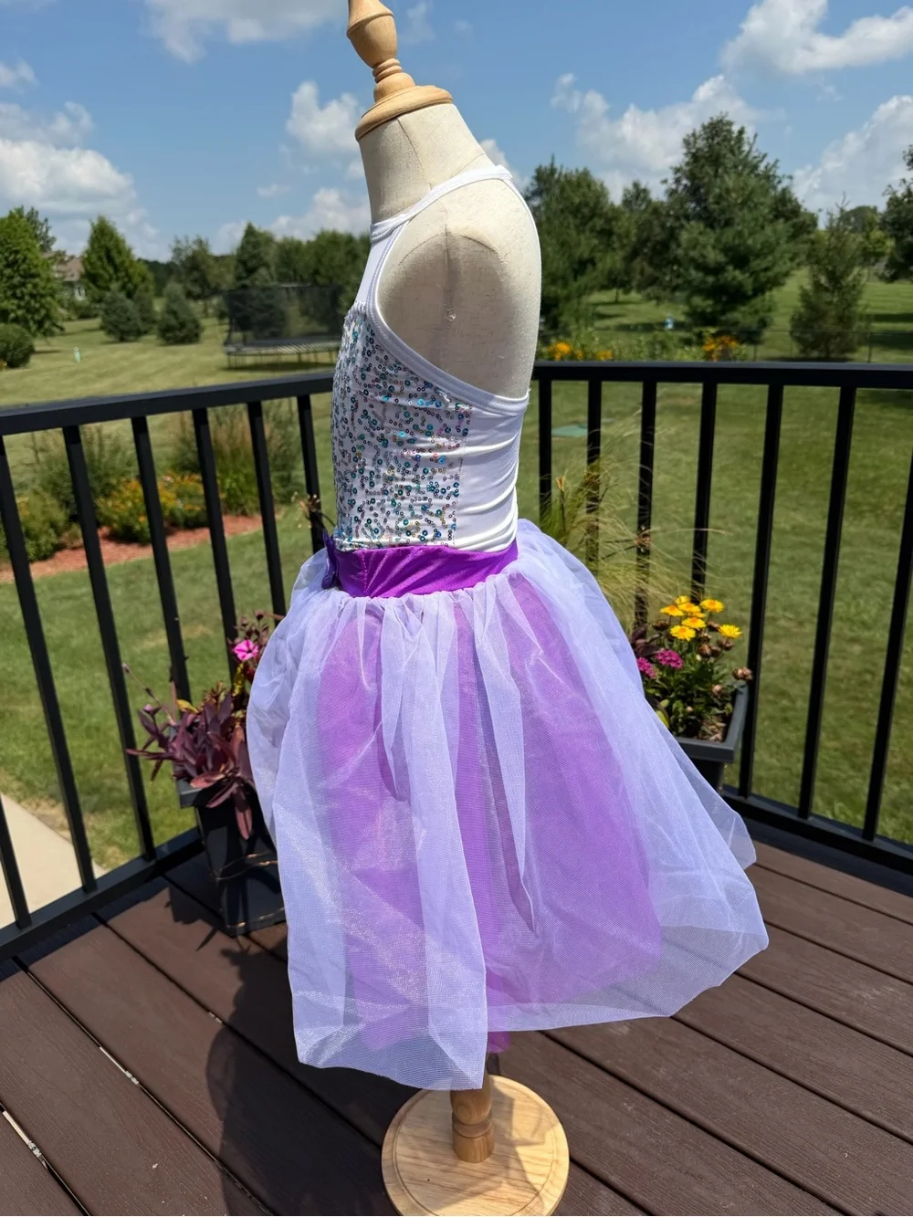 Weissman Showtime Stand Back #16256 Dance Costume SC Child Small 4-Piece